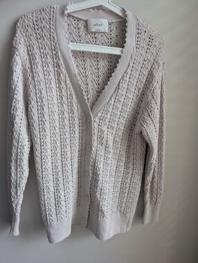 Crochet Cardigan Ptp 17+ Inch
